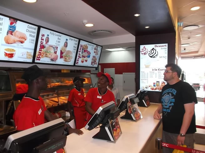 KFC, City
                     Mall